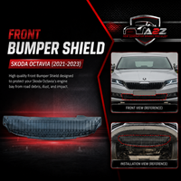Front Bumper Shield 5E3807611 Compatible With Skoda Octavia (2021-2023) Tag No.1