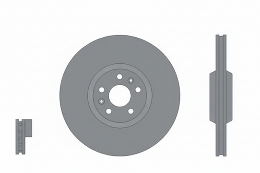 Brake Disc 92289805 Compatible With VOLVO XC40