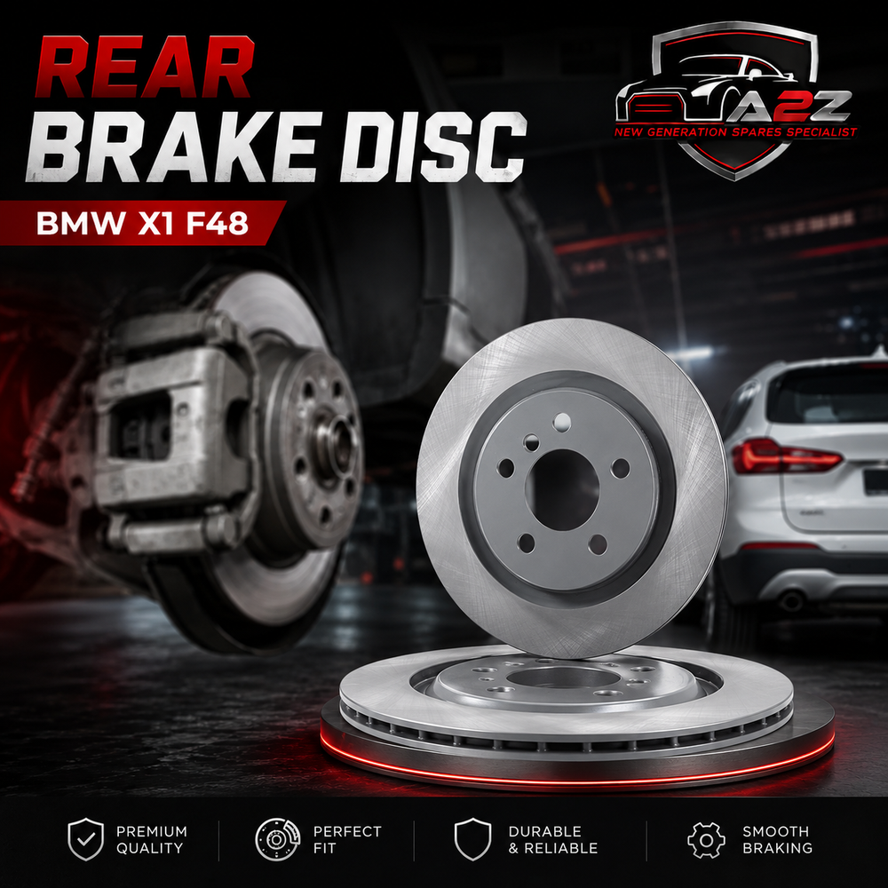 Rear Brake Disc Set 34206891086 34216799369  Compatible With BMW X1  F48