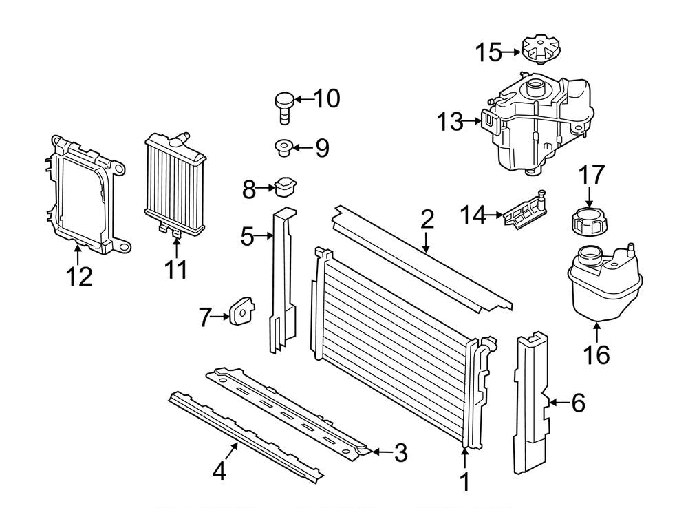 Coolant Bottle 17138617045 8617045 Compatible With BMW 3 Series (F30, F80) & 3 Gran Turismo (F34) Tag-B-73