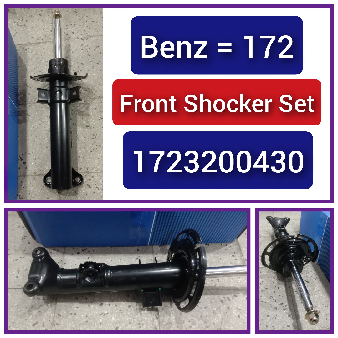 Front (Left & Right Same) Shock Absorber 1723200430 1723200630 1723200330 Compatible With MERCEDES-BENZ SLK (R172) (1PCS)