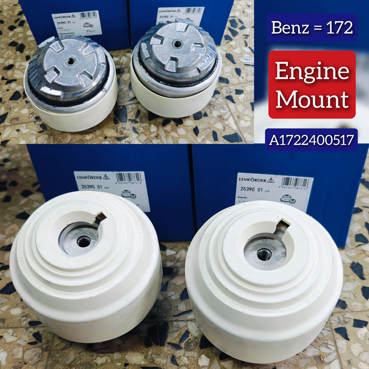 Engine Mount 1722400517 Compatible With MERCEDES-BENZ SLK R172