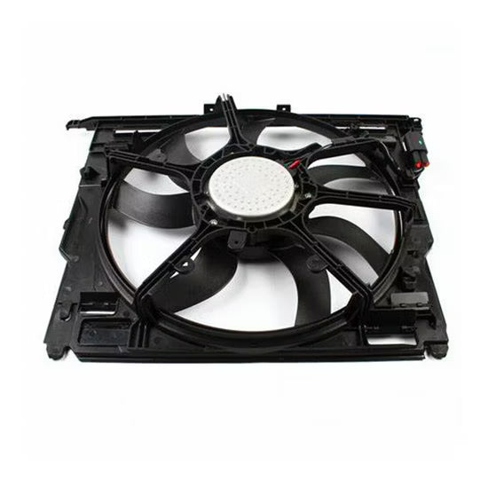 Engine Radiator Cooling Fan Assembly 17428509741 Compatible With BMW 5 Series (F10) & 5 Gran Turismo (F07) & 7 Series (F01, F02, F03, F04)