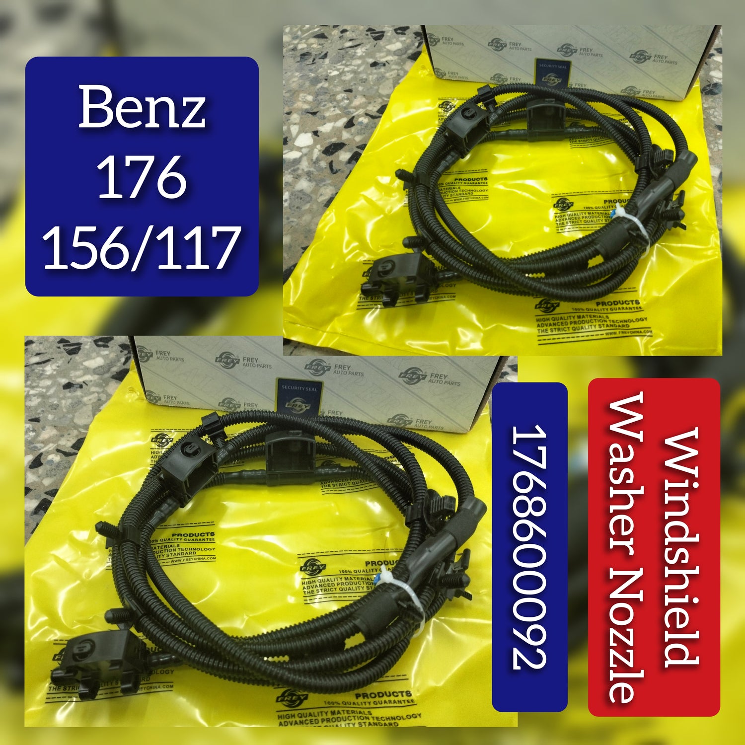 Coolant Hose Pipe  1768600092 A1768600092  Compatible With MERCEDES-BENZ A-CLASS (W176) &  CLA Coupe (C117) & GLA-CLASS (X156)