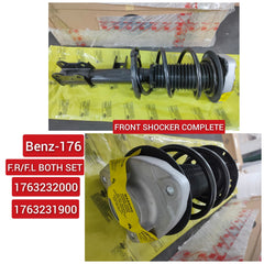 Front Air Suspension Shock Absorber With Spring Left 1763231900 & Right 1963232000 Compatible With MERCEDES-BENZ A-CLASS W176