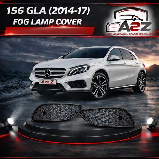 Fog Lamp Cover Compatible With MERCEDES-BENZ GLA W156 2014-2017 Fog Lamp Cover Left 1568853322 & Right 1568853422 A1568853322 Tag-FC-211