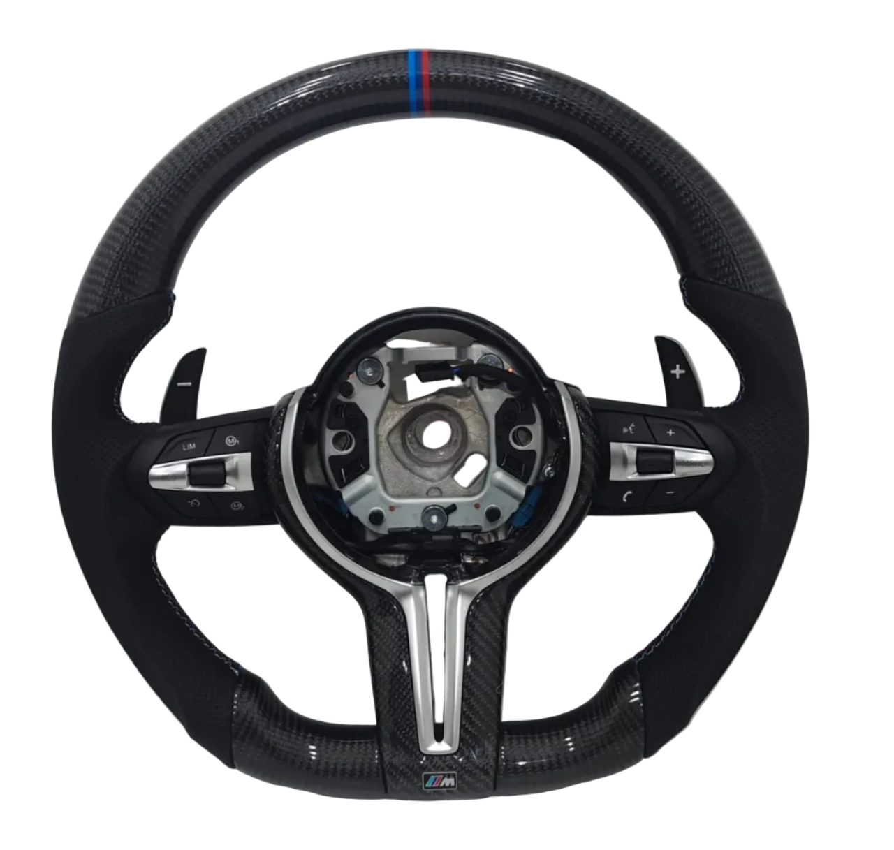 Carbon Fiber Steering Wheel Compatible With BMW 5s F10