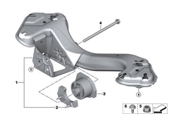 Rear Engine Transmission Gearbox Mount 22316764212 22316771743 Compatible With  BMW X5 E53