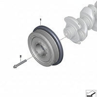 Belt Pulley VD1157 11238584913 Compatible With MINI MINI (F55) | MINI / COOPER, MINI (F56) | MINI / COOPER (CONTINENTAL)