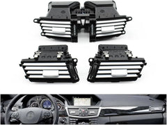 Ac Vent Grille Assembly Center 2128302554 & Right 2128300254 & Left 2128300154 Compatible With MERCEDES BENZ E-CLASS W212