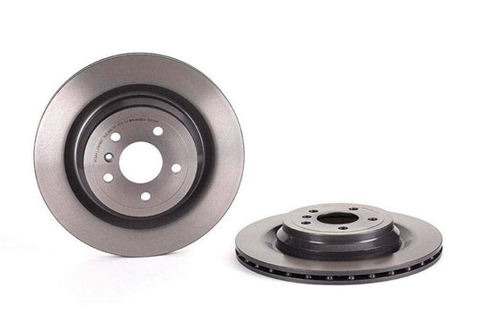 Rear Brake Disc Set 1664230600 1664230012 A1664230012 1664230112 Compatible With MERCEDES-BENZ GLE (W166) & M-CLASS (W166) (ALBRO)