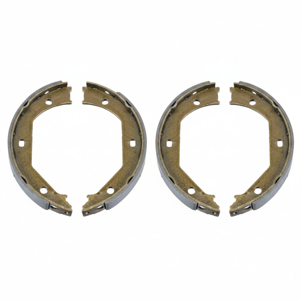 Rear Parking Brake Shoe Set 34410393646 34416780041 Compatible With BMW 3 Series E90,F30, F80, GT F34 & X1 (E84)