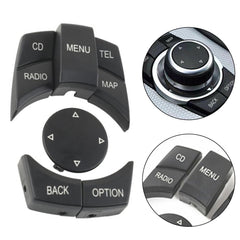 CIC iDrive Multimedia Trims Control Button Cover 65829206446 - C Compatible with BMW 5 Series F07 F10 & 7 Series (F01 F02 F03 F04) & X3 F25