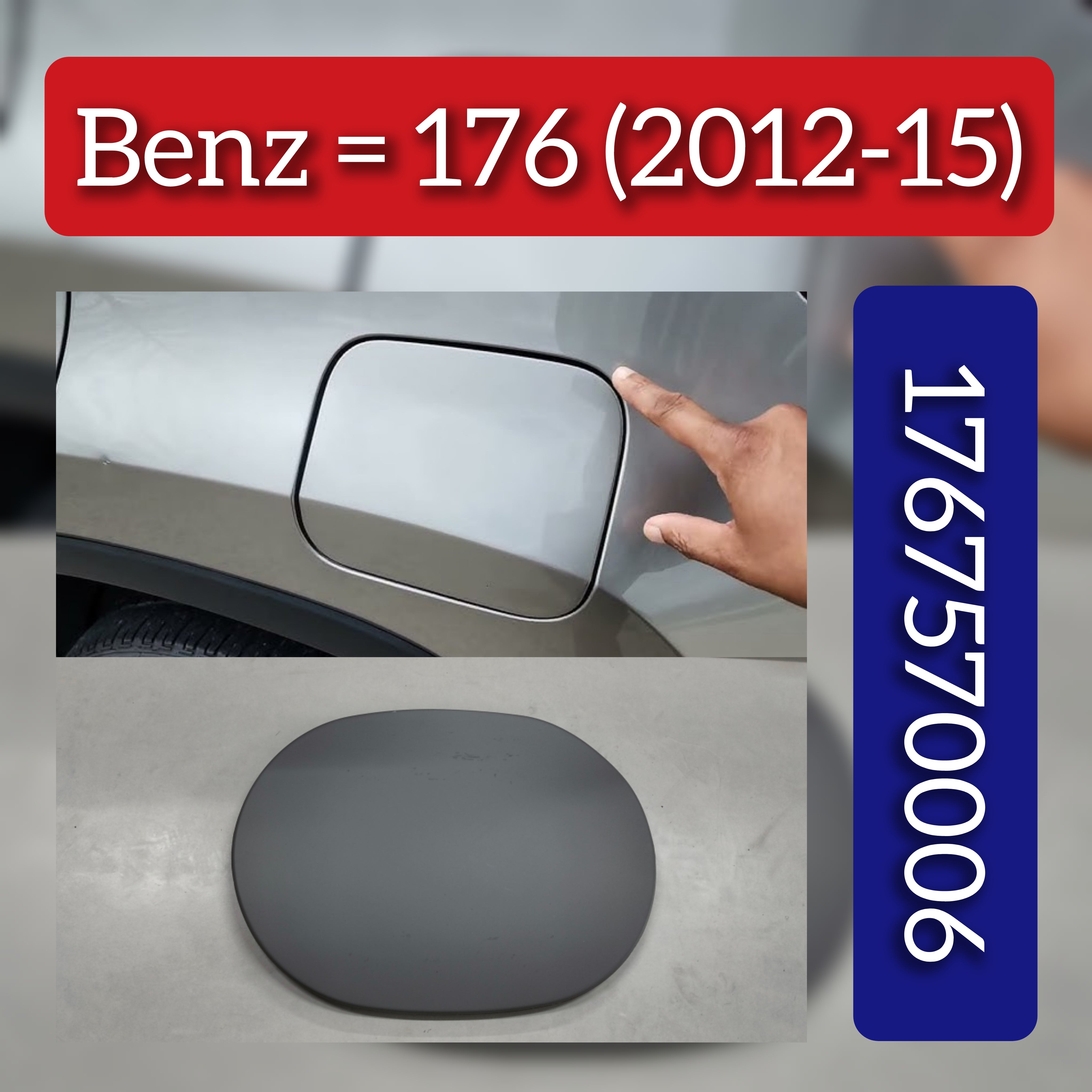 Fuel Tank Cap 1767570006 Compatible With MERZEDES BENZ W176 (2012-2015)