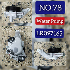 Water Pump 03C121005 Compatible With JAGUAR F-TYPE Coupe (X152) & LAND ROVER DISCOVERY V (L462) & RANGE ROVER III (L322) & RANGE ROVER SPORT II (L494)  & RANGE ROVER VELAR (L560) Tag-W-78