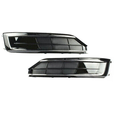 Fog Lamp Cover Left 4H0807679AA & Right 4H0807682AA Compatible With AUDI A8 (2013-2016) Fog No.62 (2013-16)