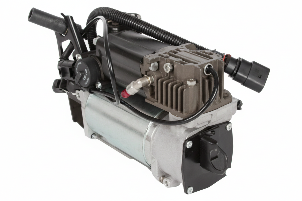 Air Suspension Compressor Pump 7L0616007 7L0616007H 7L0698007A Compatible With PORSCHE CAYENNE 9PA & VW TOUAREG 7LA