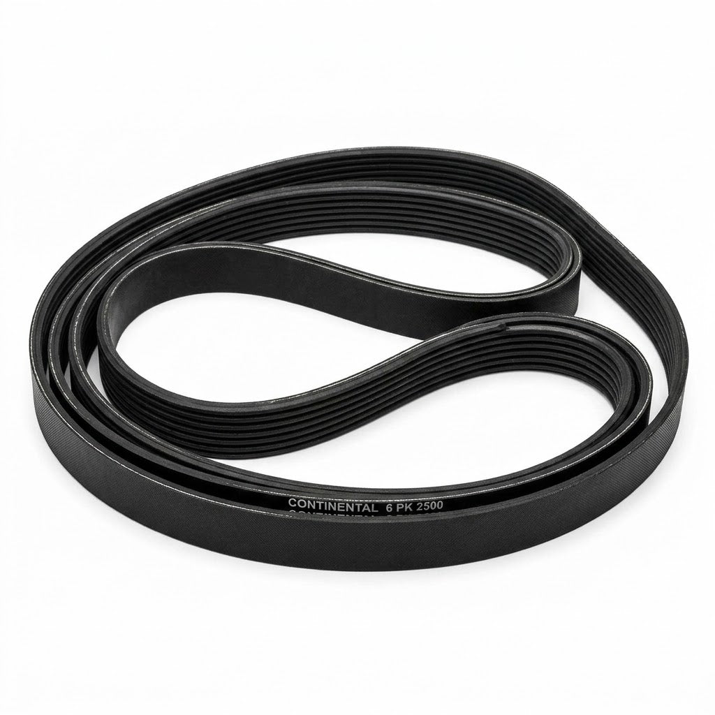 Multi RIB Belt 6PK2498 059903137AE 0125130707 Compatible With AUDI A4 B8 (8K2) | A4 / S4, A6 C6 (4F2) | A6 / S6, Q5 (8RB) (CONTINENTAL)