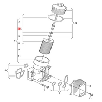 OIL FILTER E115H D208 & 03L115562 & OX388D Compatible With Audi A4 A6 Q5 Q3Tag 100