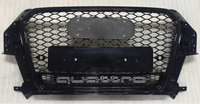 RSQ3 Quattro Black Honeycomb Show Grill Compatible With Audi = Q3 (2012-15) Tag No.130