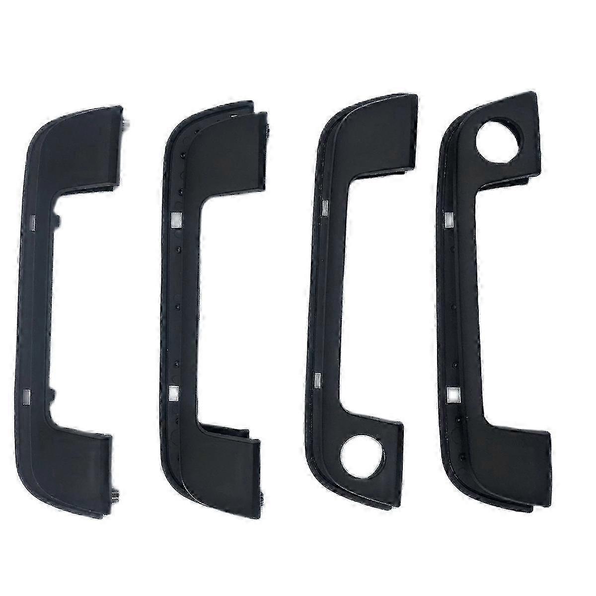 Door Handle Set (Set Of 4) Lift 51218122441 & Right 51218122442 Compatible With BMW  5 Series E34 (1995-98)