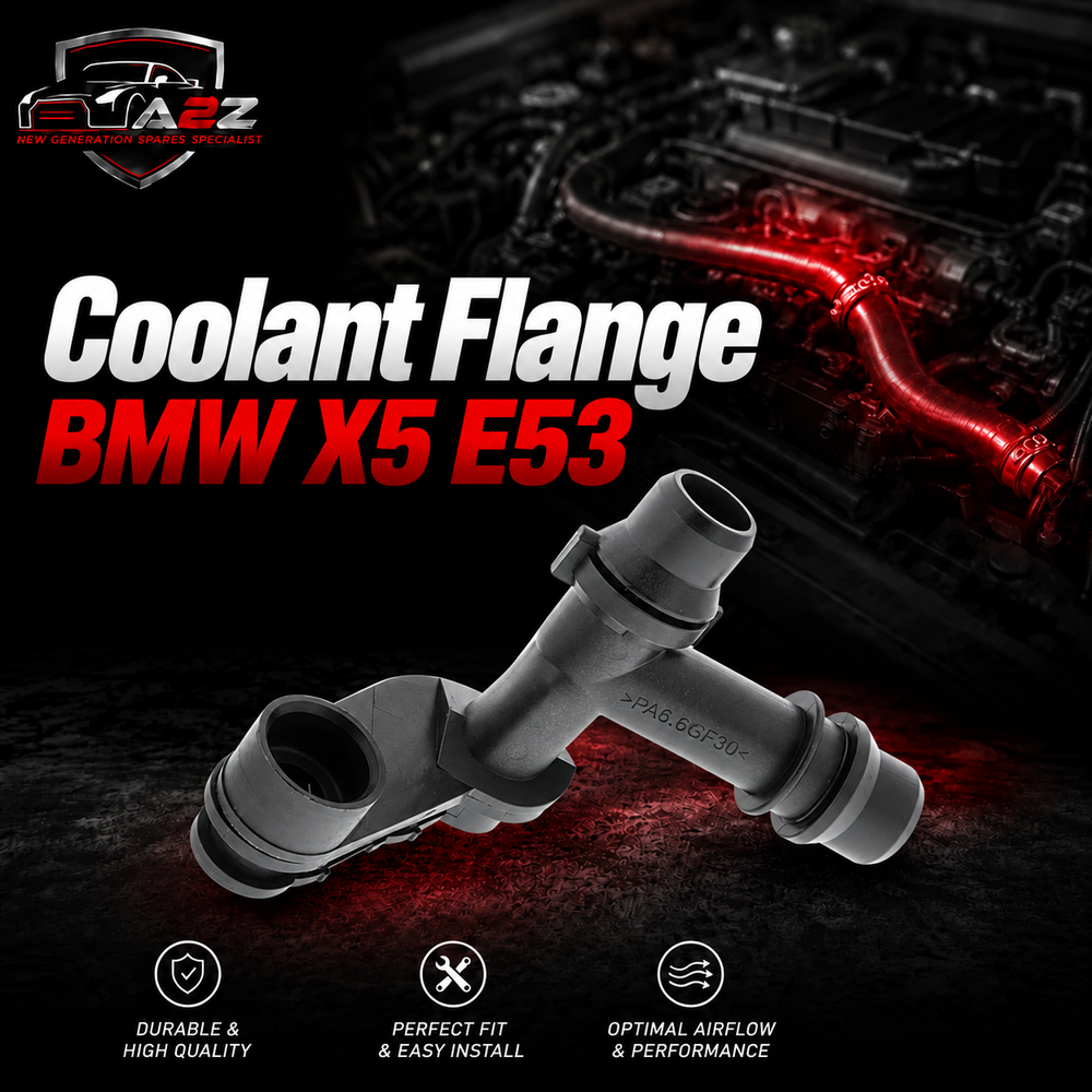 Coolant Flange 17111438820 17107500745 Compatible With BMW X5 E53