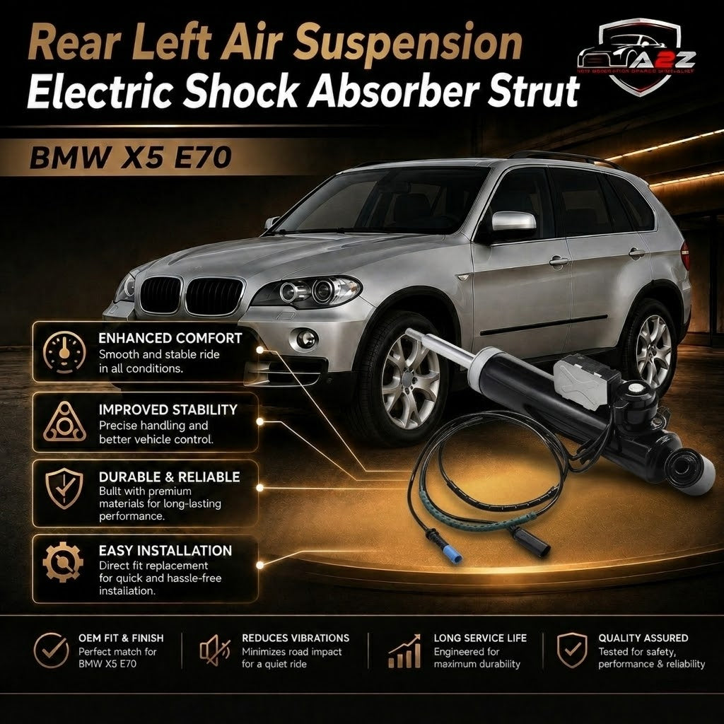Rear Left Air Suspension Electric Shock Absorber Strut 37126788765 Compatible With BMW BMW X5 E70