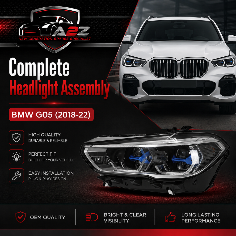 Complete Headlight Set Left 63119481817 & Right 63119481818 Compatible With BMW G05 (2018-22)