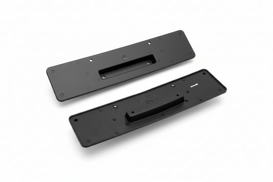 Front Bumper License Number Holder 1668850681 A1668850681 Compatible With MERCEDES-BENZ M-CLASS (W166) & GLE W166 2012-2019 Tag-BG-106