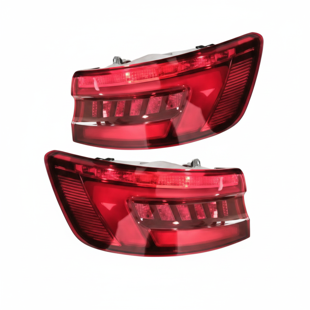 Tail Light Rear Lamp Compatible With AUDI A4 B9 (8W2, 8WC) | A4 / S4 2017-2019 Tail Light Rear Lamp Left 8W5945091C & Right 8W5945092C Tag No.160