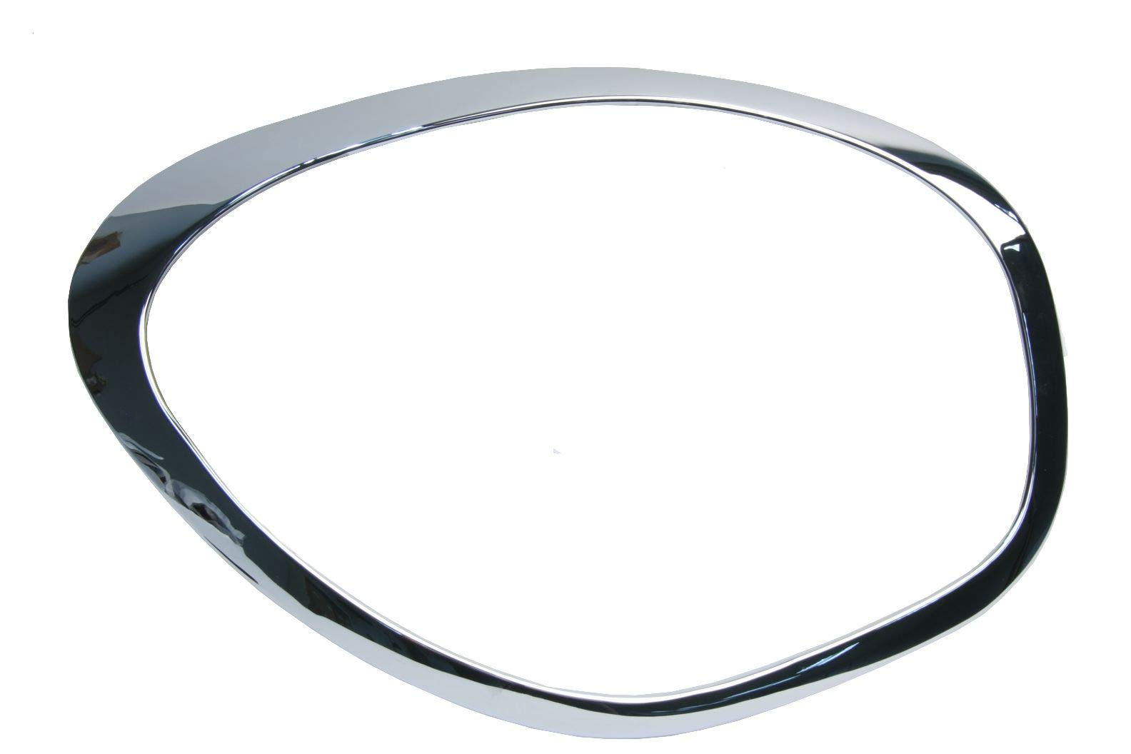 Headlight Chrome Bezel Ring Trim Left 51132254023  & Right 51132254024 Compatible With MINI R60 (Glossy Black 2010-2016)