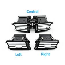 Ac Vent Grille Assembly Center 2128302554 & Right 2128300254 & Left 2128300154 Compatible With MERCEDES BENZ E-CLASS W212