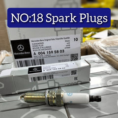 Spark Plug A0041595803 A0041594403 A0041594903 Compatible With  MERCEDES-BENZ C-CLASS (W203) C-CLASS (W204)