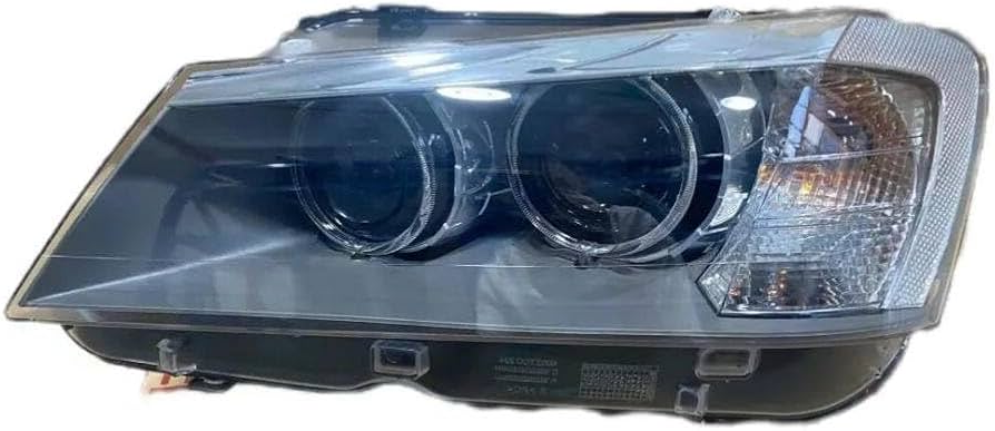 Complete Headlight Assembly (Xenon Performance) Left 63117276991 & Right 63117276992 (Without Blaster) Compatible With BMW  X3 F25 (2011-2013) Projector Tag No.67