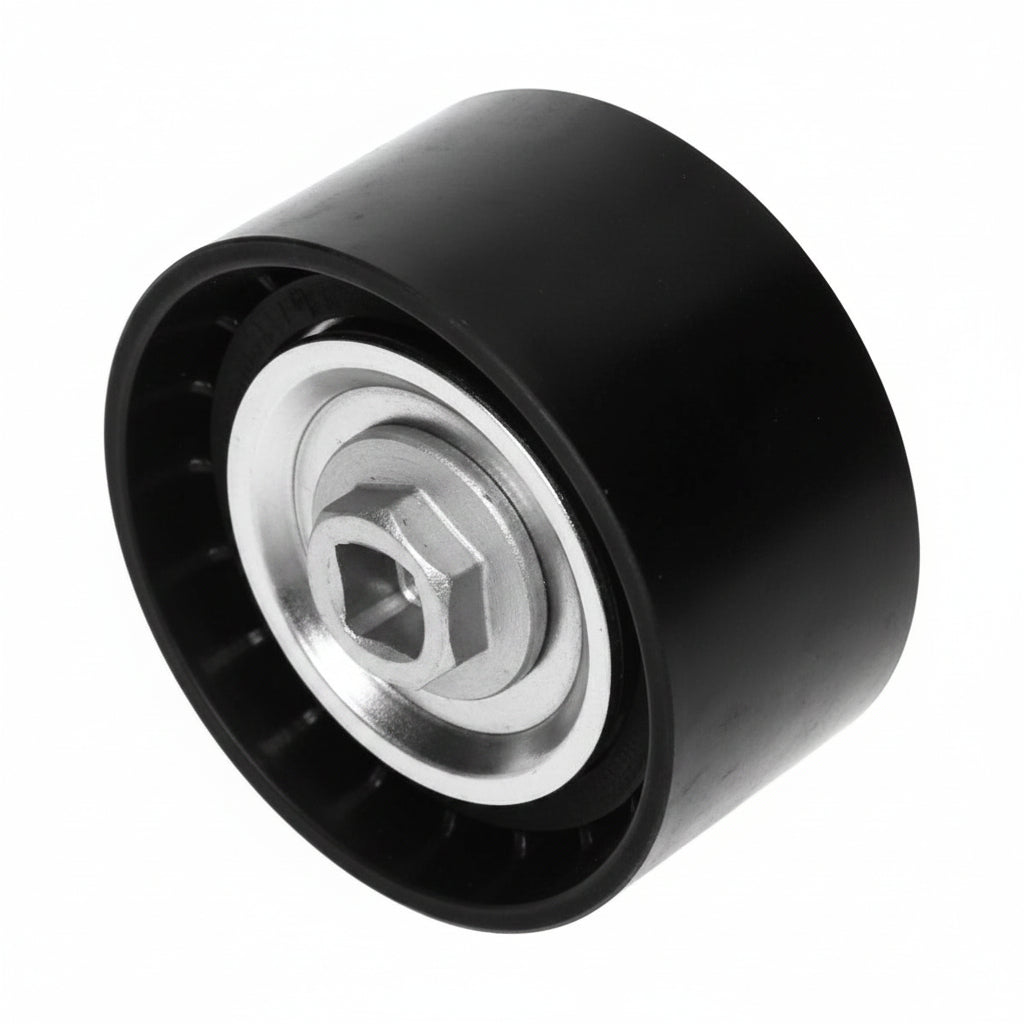 Belt Idler Pulley 11287800562 Compatible with BMW 3 Series (E90) & 7 Series (F01, F02, F03, F04) & X1 (E84) & X3 (E83) & X5 (E70)  & X6 (E71, E72) & 5 Series (E60) & 5 Series (F10)