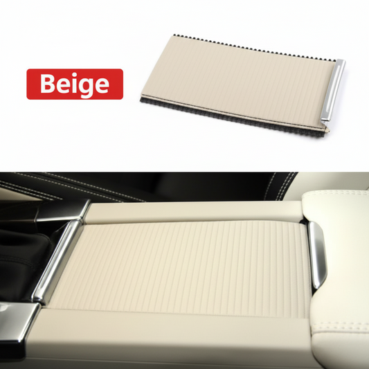 Biege Central Console Drink Water Cup Holder Cover Shutter Roller Trim 39868875 Compatible With VOLVO XC60