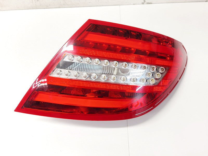 Tail Light Rear Lamp Compatible With MERCEDES-BENZ C-CLASS (W204) (2011-2014) Tail Light Rear Lamp Left 2049060203 & Right 2049060503 Tag-TLM-101