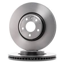 Front Brake Disc Set 8R0615301C 8R0615301D 8R0615301F Compatible With AUDI A4 B8 & A6 C7 4G2 & A7 Sportback 4GA &  Q5 8RB (ALBRO)
