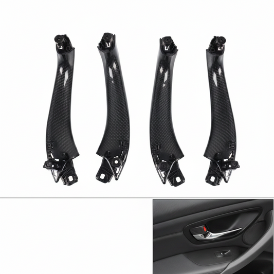 Inner Door Handle Outer Cover Set 51419109611   51419109612 Compatible With BMW X3  X4  G01  G02  G08  F97