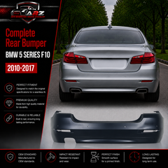 Rear Bumper 51127332764 Compatible With BMW  5 SERIES F10 2010-2017 Tag No.114