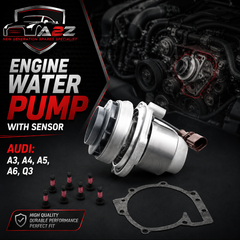 Engine Water Pump With Sensor 04L121011L Compatible With AUDI: A3, A4, A5, A6, Q3