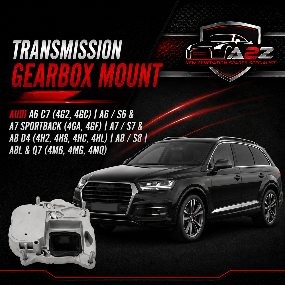 Transmission Gearbox Mount 4M0399153L 4G0399115E 4M0399153AE 4G0399153T Compatible With AUDI A6 C7 (4G2, 4GC) | A6 / S6 & A7 Sportback (4GA, 4GF) | A7 / S7 & A8 D4 (4H2, 4H8, 4HC, 4HL) | A8 / S8 | A8L & Q7 (4MB, 4MG, 4MQ)