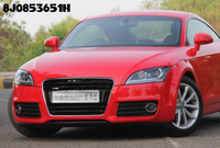 Glossy Black Original Show Grill Compatible With Audi = TT (2008-14) Tag No.281