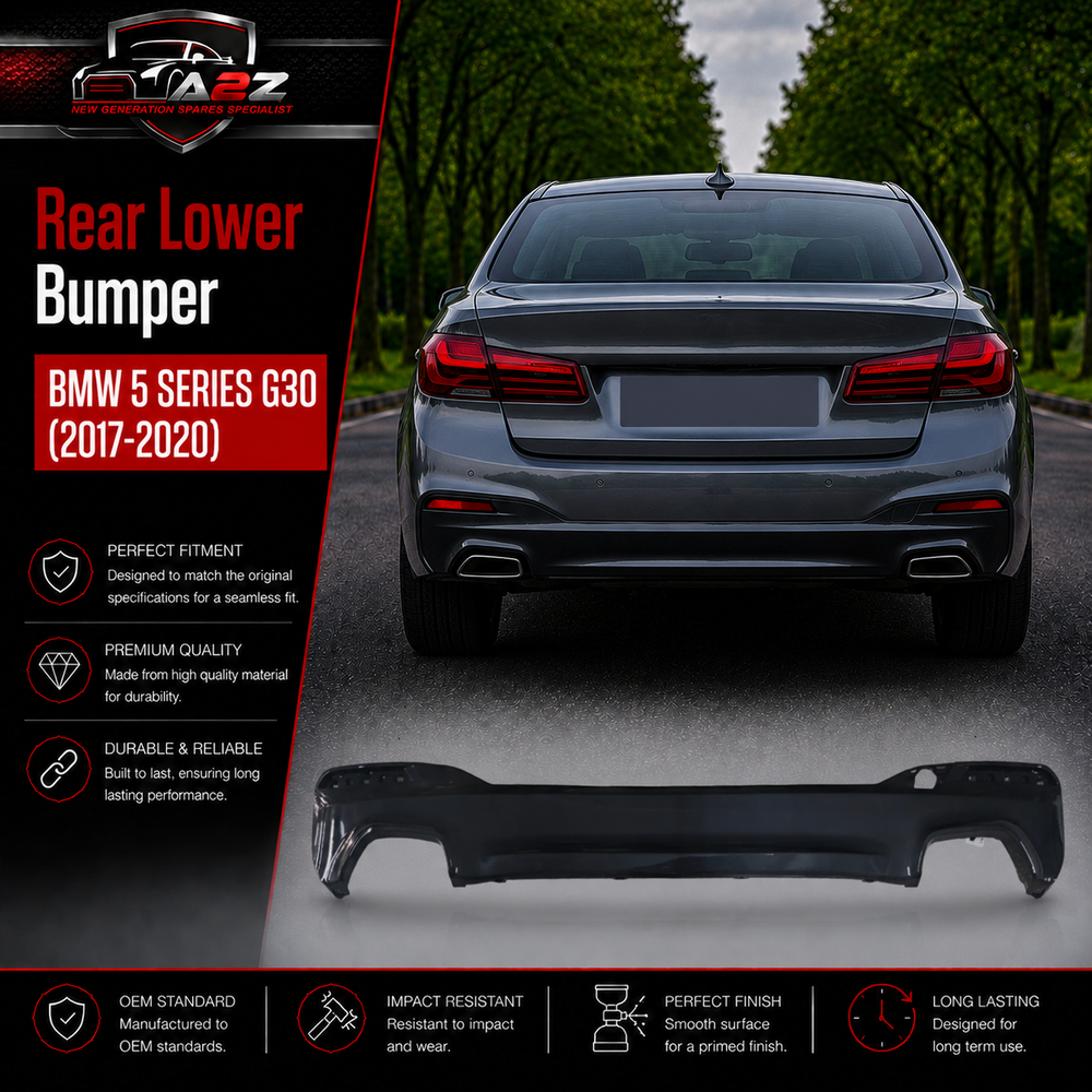 Rear Lower Bumper 51128068352 Compatible With BMW  5 SERIES G30 Tag No.123