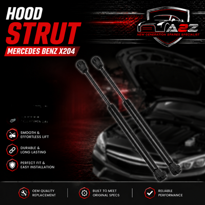 Hood Strut 2049800564 Compatible With Mercedes Benz GLK X204