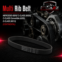 Multi Rib Belt 6PK1075 A0039935396 Compatible With MERCEDES-BENZ C-CLASS (W205) C-CLASS Convertible (A205) E-CLASS (W213) (CONTINENTAL)
