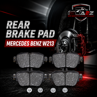 Rear Brake Pad Set 0004206100 Compatible With Mercedes Benz W213
