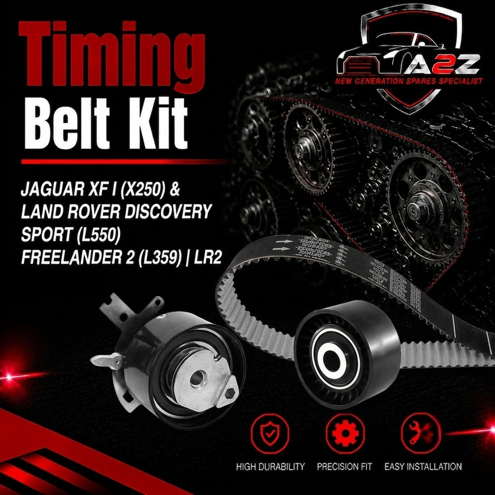 Timing Belt Kit KTB715 JDE35823 LR032526 Compatible With JAGUAR XF I (X250) & LAND ROVER DISCOVERY SPORT (L550) FREELANDER 2 (L359) | LR2 (DAYCO)
