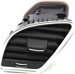 Black Ac Vent Grille Assembly Center &  Right & Left Compatible With Audi A4
