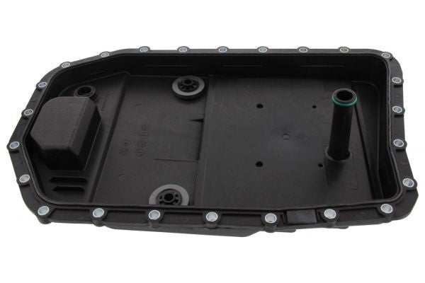 Transmission Oil Pan 24152333907 Compatible With BMW 3 Series E90 & 3 Series F30, F80 E93 5 Series E60 & 6 Series E63 E64 & 7 Series E65, E66, E67 & 7 Series F01, F02, F03, F04 & X5 E70 & X6 E71, E72 & Z4 Roadster E89 Tag-OP-07